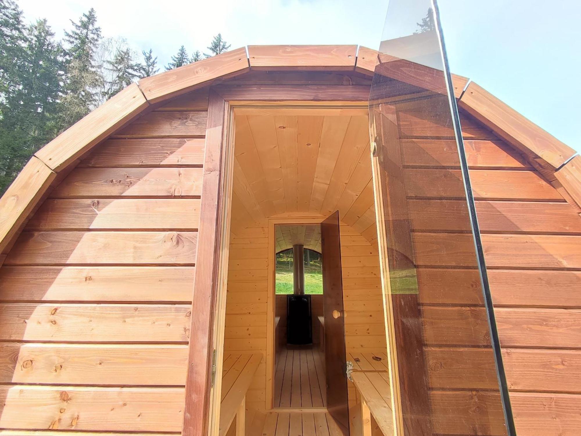 Forrest Glamp Otel Mieroszow Dış mekan fotoğraf