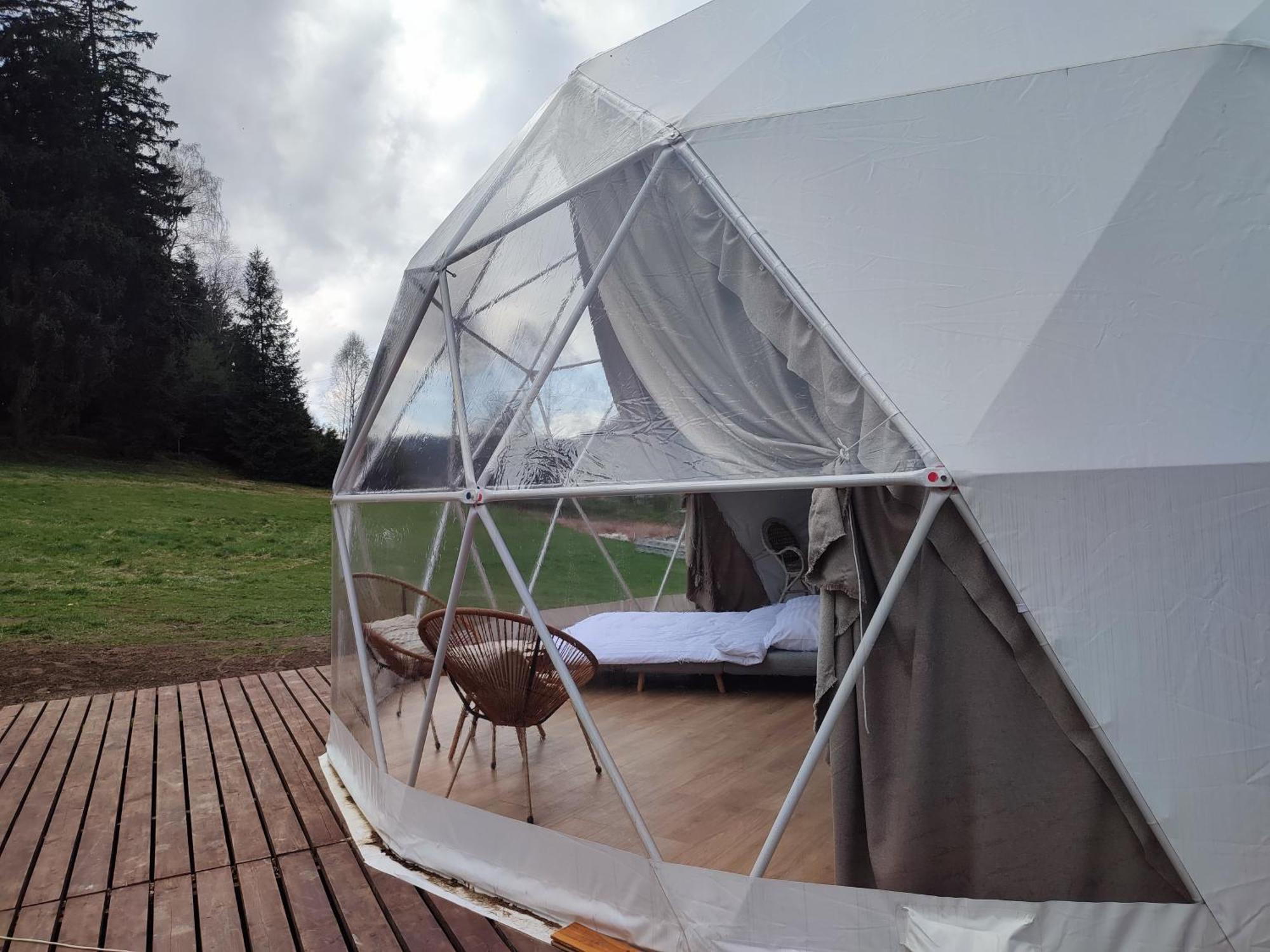 Forrest Glamp Otel Mieroszow Dış mekan fotoğraf