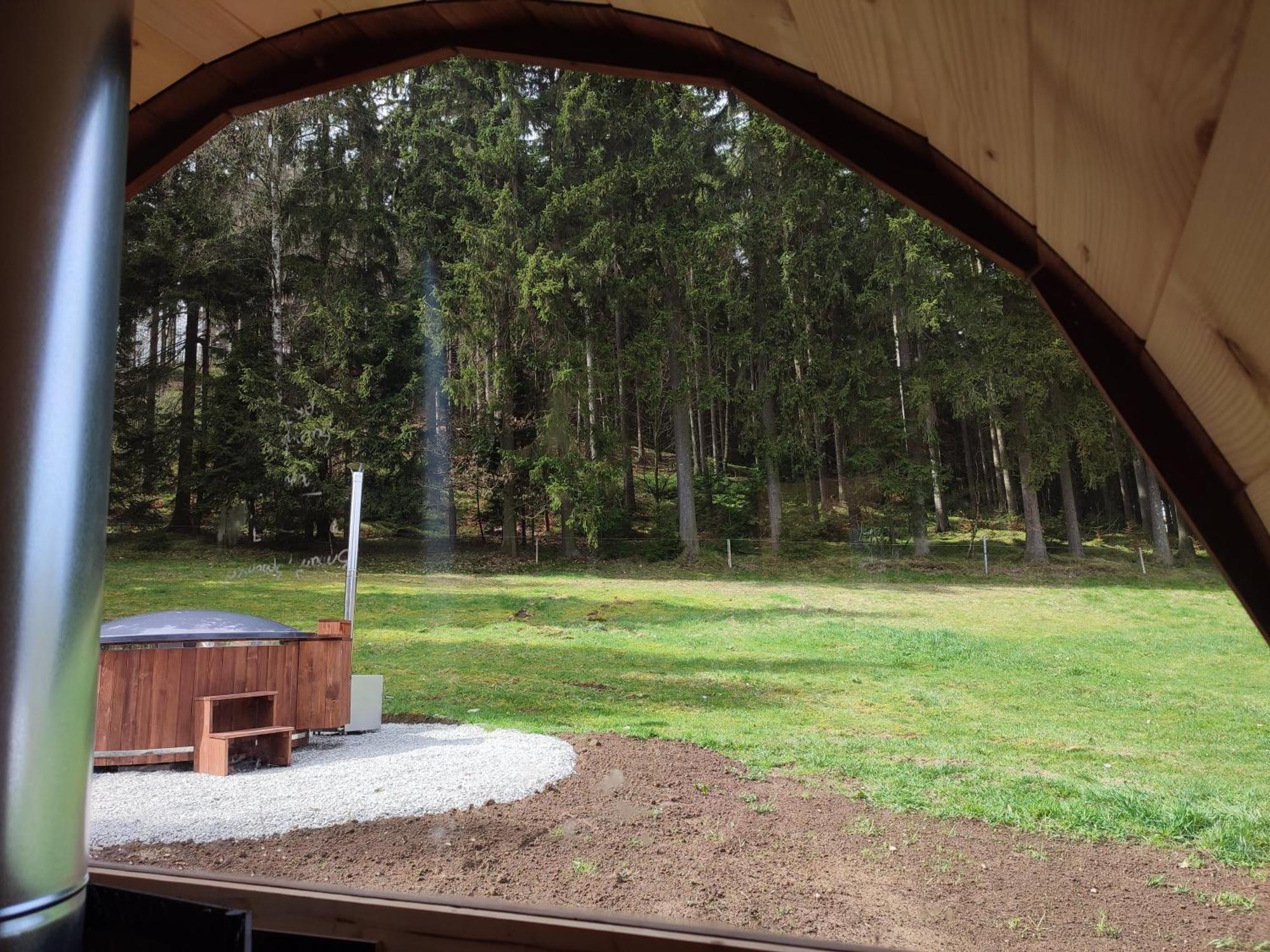 Forrest Glamp Otel Mieroszow Dış mekan fotoğraf