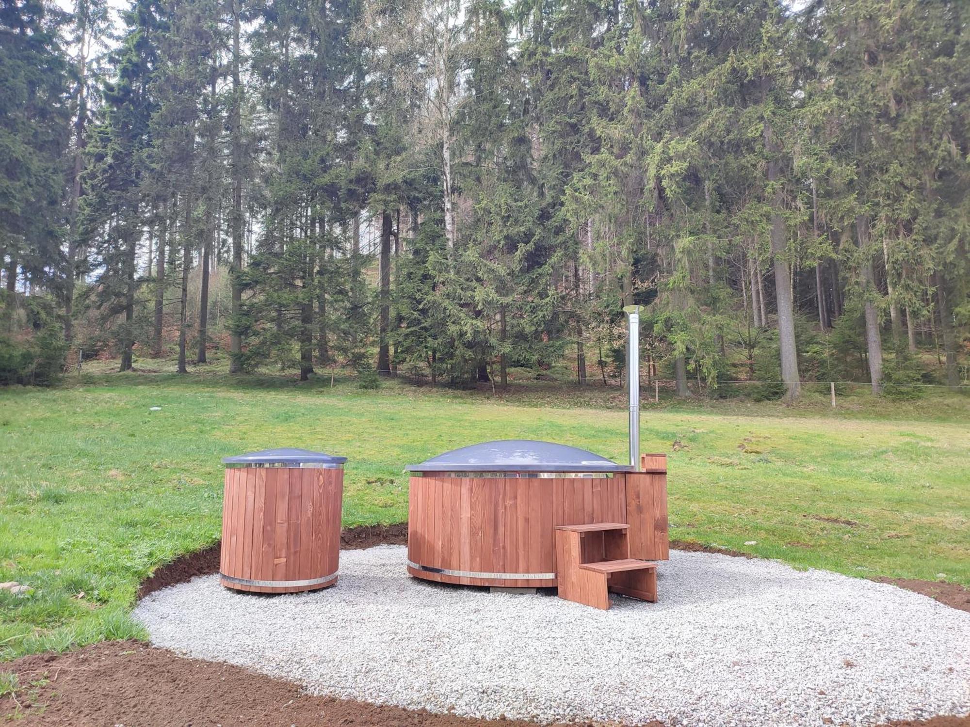 Forrest Glamp Otel Mieroszow Dış mekan fotoğraf