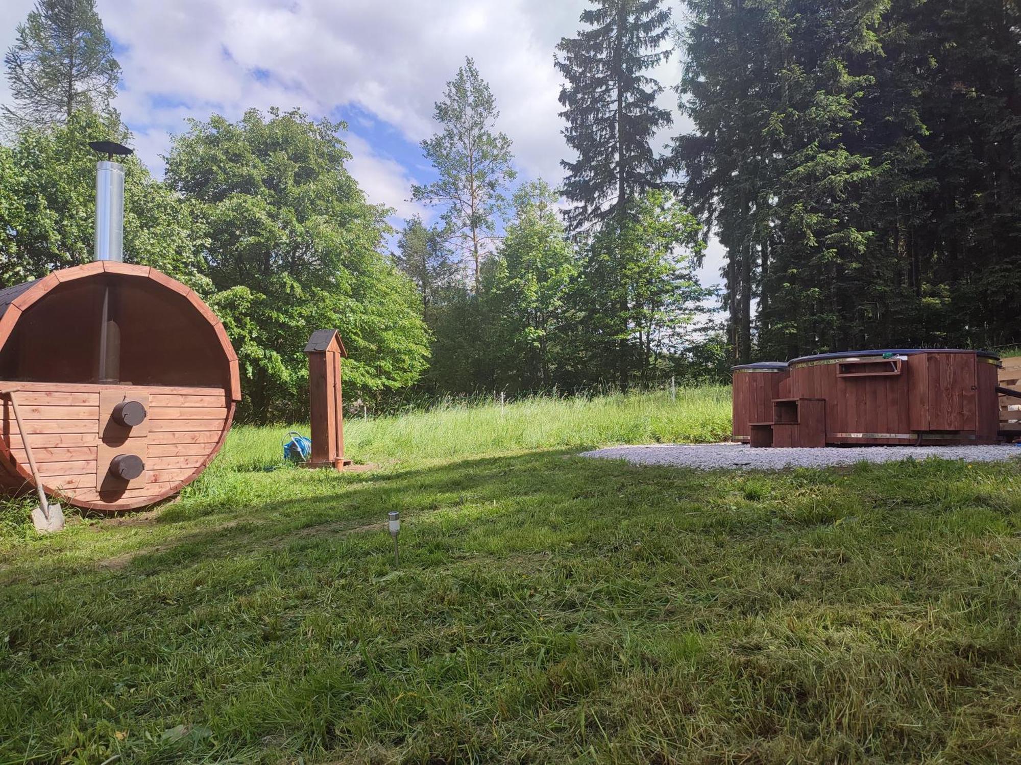 Forrest Glamp Otel Mieroszow Dış mekan fotoğraf